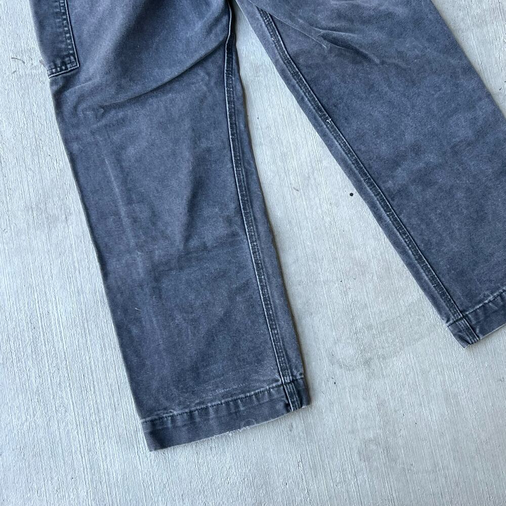 Carhartt WOMENS black double knee work wear carpenter pants - Picture 9 of 10
